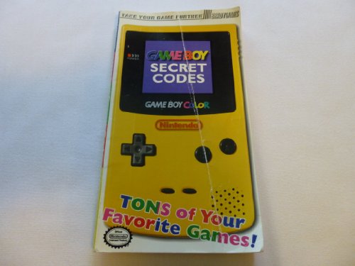 Imagen de archivo de Game Boy Secret Codes a la venta por Better World Books