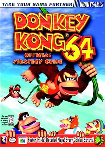 Stock image for Donkey Kong 64 Official Strategy Guide (Brady Games) for sale by Books Unplugged