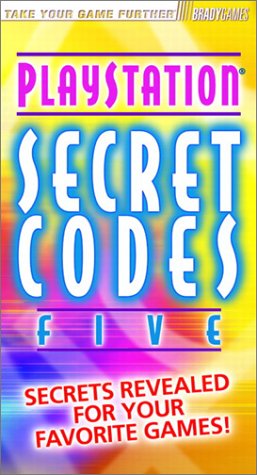 Beispielbild fr Secret Codes for Sony PlayStation, Volume 5 zum Verkauf von Wonder Book