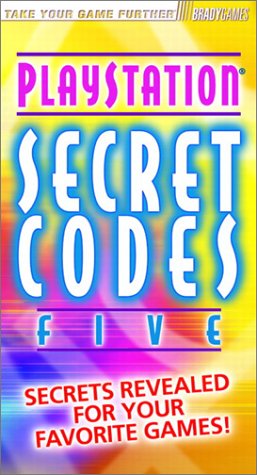 Stock image for Secret Codes for Sony PlayStation, Volume 5 for sale by Wonder Book