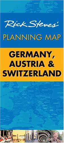 9781566919173: Rick Steves' Planning Map Germany, Austria & Switzerland