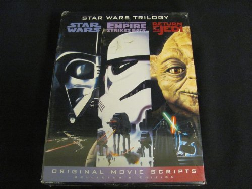 Stock image for Star Wars Trilogy Original Movie Scripts: Collector's Edition: Star Wars / The Empire Strikes Back / Return of the Jedi for sale by THE OLD LIBRARY SHOP