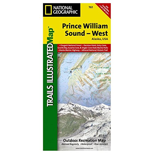Prince William Sound West AK 761 (9781566950176) by National Geographic Society