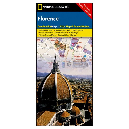 9781566950800: National Geographic Florence (Destined to Be the Best-Selling Travel Map Series)