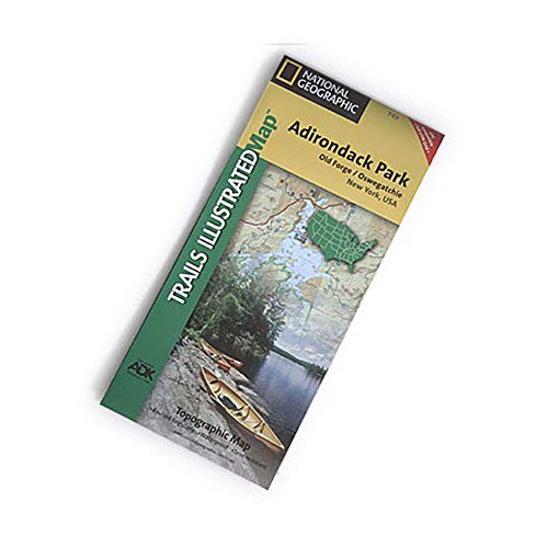 Trails Illustrated National Parks Old Forge/Oswegatchie (9781566951630) by [???]
