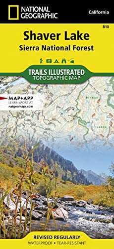 Beispielbild fr Shaver Lake / Sierra National Forest, California (Trails Illustrated Map) zum Verkauf von Ergodebooks