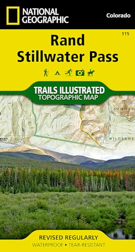 Stock image for National Geographic Trails Illustrated Map Rand / Stillwater Pass: Colorado for sale by Revaluation Books