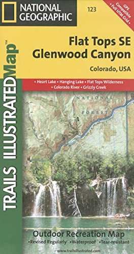 Flat Tops SE, Glenwood Canyon (National Geographic Trails Illustrated Map) (9781566952842) by National Geographic Maps - Trails Illustrated