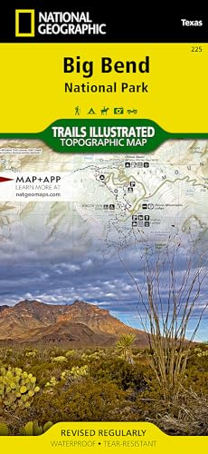 Stock image for Big Bend National Park (National Geographic Trails Illustrated Map (225)) for sale by Half Price Books Inc.