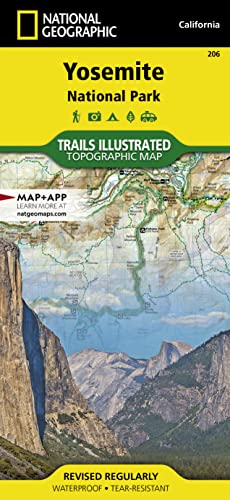 Beispielbild fr National Geographic Trails Illustrated Map Yosemite National Park California, USA zum Verkauf von Revaluation Books