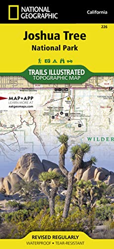 Beispielbild fr National Geographic Trails Illustrated Map Joshua Tree National Park: California, USA zum Verkauf von Revaluation Books