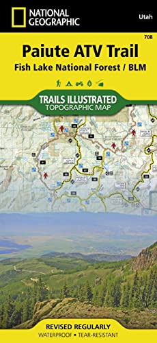 Stock image for Paiute ATV Trail, Utah #708 Nat G (National Geographic Maps: Trails Illustrated) for sale by Ergodebooks