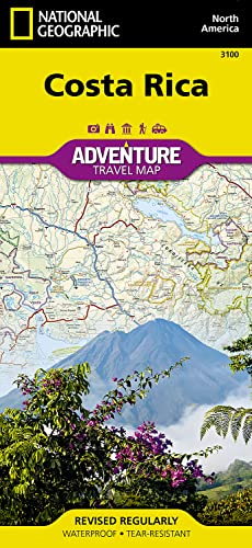 Stock image for Costa Rica Adventure Travel Map (Trails Illustrated) for sale by HPB-Ruby