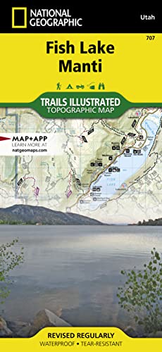 Stock image for National Geographic Trails Illustrated Map Fish Lake / Capitol Reef: Utah for sale by Revaluation Books