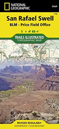 Stock image for San Rafael Swell [BLM - Price Field Office] (National Geographic Trails Illustrated Map (712)) for sale by Lakeside Books