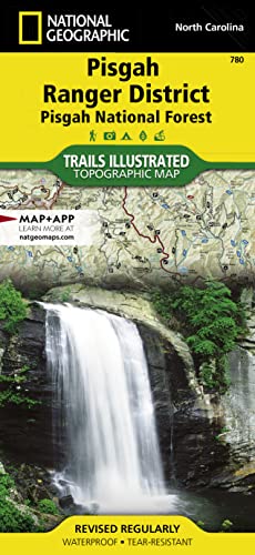 Stock image for Pisgah Ranger District [Pisgah National Forest] (National Geographic Trails Illustrated Map) for sale by HPB Inc.