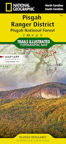 9781566953320: Pisgah Ranger District Map [Pisgah National Forest] (National Geographic Trails Illustrated Map, 780)