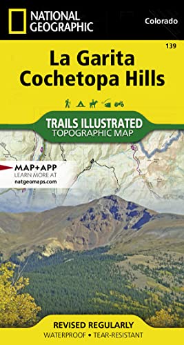 9781566953399: La Garita, Cochetopa Hills Map (National Geographic Trails Illustrated Map, 139)