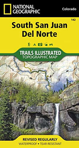 Beispielbild fr South San Juan, Del Norte Map (National Geographic Trails Illustrated Map, 142) zum Verkauf von BooksRun