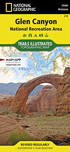 Stock image for Glen Canyon National Recreation Area: Utah / Arizona, USA (Trails Illustrated Map # 213) for sale by Ergodebooks