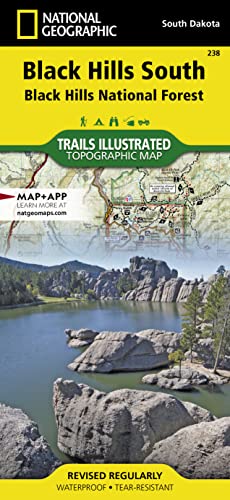 9781566953474: Black Hills National Forest, Southeast, Windcave National Park (National Geographic Trails Illustrated Map) [Idioma Ingls]: Trails Illustrated National Parks