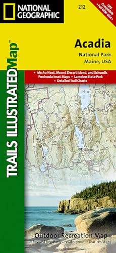 Stock image for Acadia National Park (National Geographic Trails Illustrated Map) for sale by Lakeside Books