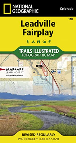 9781566953641: Leadville/fairplay: Trails Illustrated: 110 (National Geographic Trails Illustrated Map)
