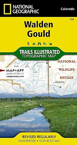 Walden, Gould (National Geographic Trails Illustrated Map, 114) - National Geographic Maps - Trails Illustrated