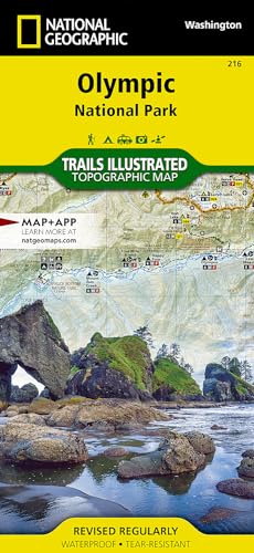 Olympic National Park (National Geographic Trails Illustrated Map)