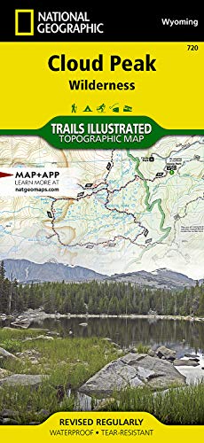 

Cloud Peak Wilderness Map (National Geographic Trails Illustrated Map, 720)