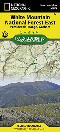 Stock image for White Mountain National Forest East [Presidential Range, Gorham] (National Geographic Trails Illustrated Map, 741) for sale by Your Online Bookstore