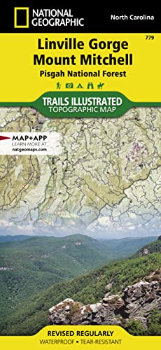 Stock image for Linville Gorge, Mount Mitchell Map [Pisgah National Forest] for sale by BuchWeltWeit Ludwig Meier e.K.