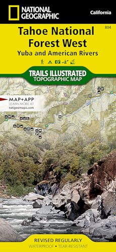 

Tahoe National Forest West Map [Yuba and American Rivers] (National Geographic Trails Illustrated Map, 804)