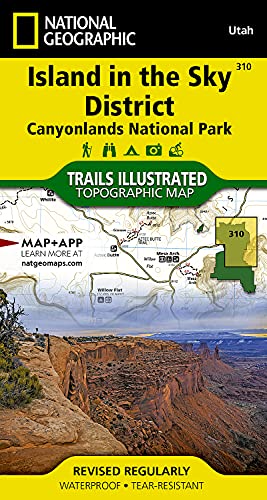 Island in the Sky District: Canyonlands National Park Map (National Geographic Trails Illustrated Map, 310) (9781566954600) by National Geographic Maps