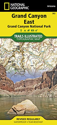 Stock image for National Geographic Trails Illustrated Map, 262 Grand Canyon East Map for sale by BooksRun