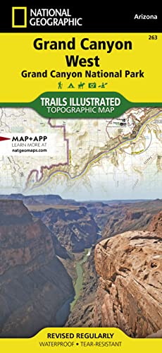 9781566954969: Grand Canyon West [Grand Canyon National Park] (National Geographic Trails Illustrated Map) (National Geographic Trails Illustrated Map, 263)