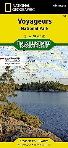 9781566955041: Voyageurs National Park Map (National Geographic Trails Illustrated Map, 264)