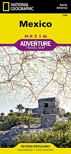 Beispielbild fr Mexico Map (National Geographic Adventure Map, 3108) zum Verkauf von BooksRun