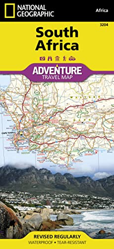 Imagen de archivo de South Africa Map (National Geographic Adventure Map, 3204) a la venta por Half Price Books Inc.