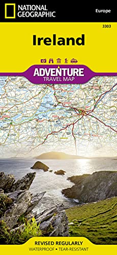 9781566955355: Ireland Map (National Geographic Adventure Map, 3303)