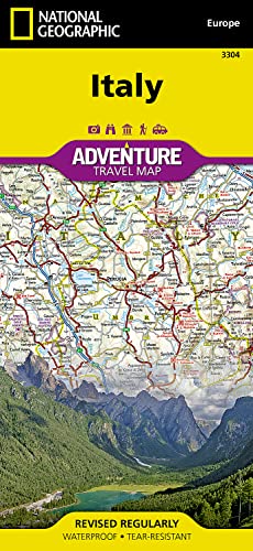 9781566955362: Italy Map (National Geographic Adventure Map, 3304)