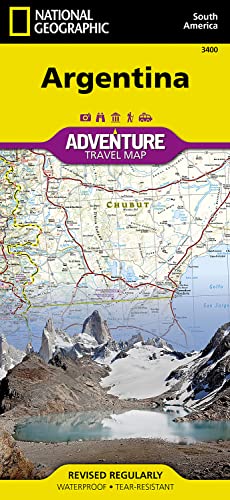 Stock image for Argentina (National Geographic Adventure Map, 3400) for sale by Ergodebooks