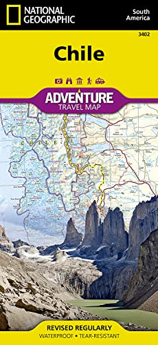 Chile Map (National Geographic Adventure Map, 3402) (9781566955461) by National Geographic Maps