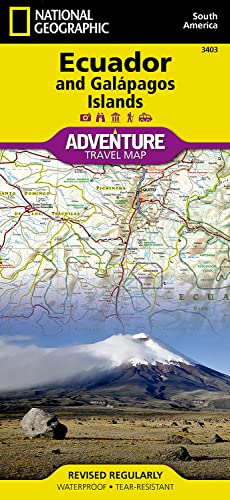 Beispielbild fr Ecuador and Galapagos Islands Map: Travel Maps International Adventure Map (National Geographic Adventure Map) zum Verkauf von WorldofBooks