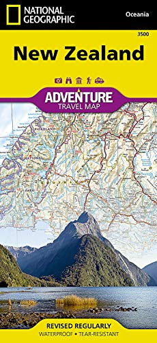 Stock image for New Zealand (National Geographic Adventure Map, 3500) for sale by SecondSale