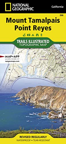 9781566955768: Mount Tamalpais, Point Reyes Map (National Geographic Trails Illustrated Map, 266)