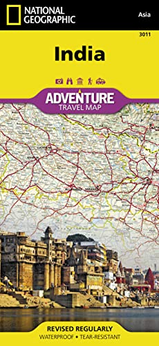 Stock image for India (National Geographic Adventure Map, 3011) for sale by Half Price Books Inc.