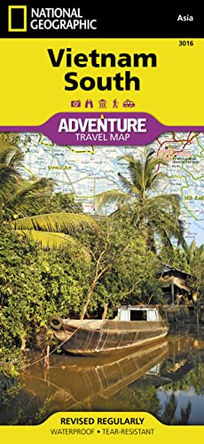 Vietnam South Map (National Geographic Adventure Map, 3016) (9781566956024) by National Geographic Maps