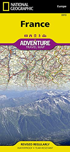 Stock image for France (National Geographic Adventure Map, 3313) for sale by Grandisbooks