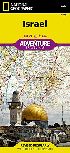 Beispielbild fr Israel Map (National Geographic Adventure Map, 3208) zum Verkauf von WorldofBooks